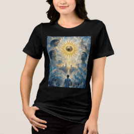 Legendäre argentinische Fußball-Hommage Tri-Blend Shirt