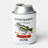 Legendäre Bassmeister sind im Juni Geboren Dosenkühler (Kanne Vorderseite)