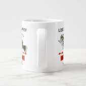 Legendäre Bassmeister sind im Juni Geboren Jumbo-Tasse (Rückseite)