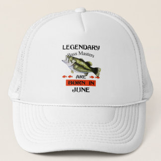 Legendäre Bassmeister sind im Juni Geboren Truckerkappe