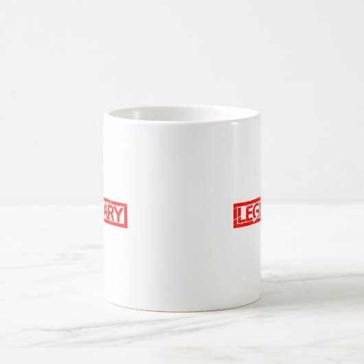 Legendäre Briefmarke Kaffeetasse (Mittel)
