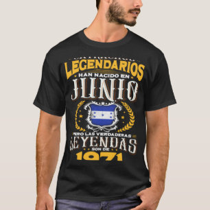 Legendäre Catrachos sind vom Juni 1971 Honduras f T-Shirt