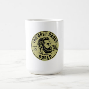 Legendäre Coole Väter – Fette Typografie-Design Kaffeetasse