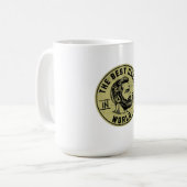 Legendäre Coole Väter – Fette Typografie-Design Kaffeetasse (Vorderseite Links)