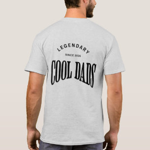 Legendäre Coole Väter – Fette Typografie-Design T-Shirt