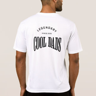 Legendäre Coole Väter – Fette Typografie-Design T-Shirt