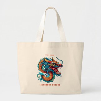 Legendäre Dragon Bag Design Jumbo Stoffbeutel