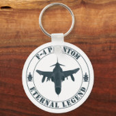 Legendäre F-4 Phantom Fighter Aircraft Schlüsselanhänger (Vorderseite)