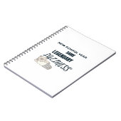 Legendäre-Faulheits-Notizbuch Notizblock (Linke Seite)
