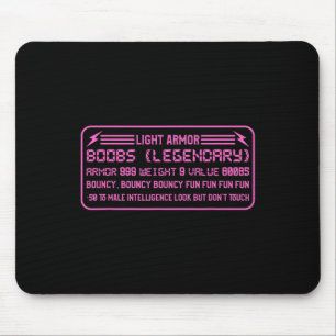 Legendäre Frauen mit großen Brüsten beim Glücksspi Mousepad