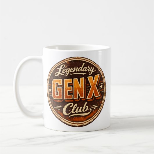 Legendäre Gen X Kaffeetasse (Links)
