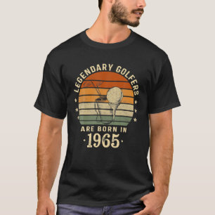 Legendäre Golfer sind 1965 Geboren 56. Geburtstag T-Shirt