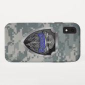 Legendäre Im Flugzeug Flügel mit Schild Case-Mate iPhone Hülle (Rückseite (Horizontal))