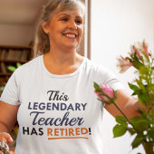 Legendäre Lehrerin T-Shirt