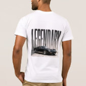 Legendäre Luxus-Performance-Grafik T-Shirt (Rückseite)