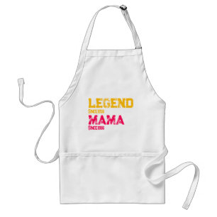 Legendäre Mama Vintage Muttertag Schürze