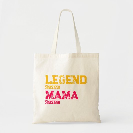 Legendäre Mama Vintage Tragetasche (Vorne)