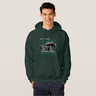 Legendäre Muscle-Cars-Kapuzenjacke Schnelles und Hoodie