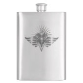 Legendäre Paratrooper-Gedenkveranstaltung Flachmann (Vorderseite)