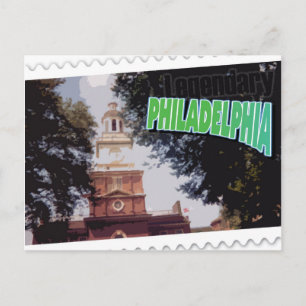 Legendäre Philadelphia, Pa, Postkarte
