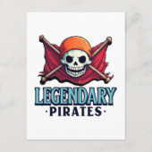 Legendäre Piraten Begleitkarte (Rückseite)