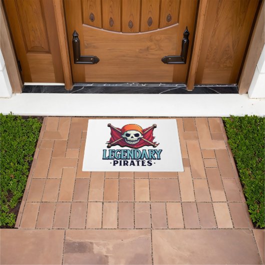 Legendäre Piraten Fußmatte (Außenbereich)
