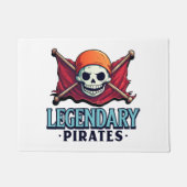 Legendäre Piraten Fußmatte (Vorderseite)