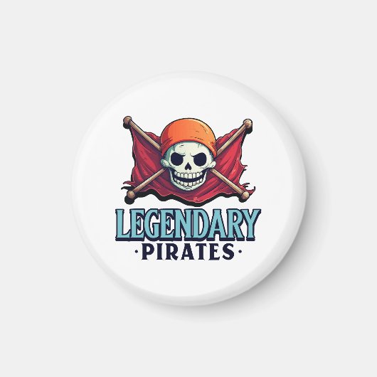 Legendäre Piraten Magnet (Vorne)