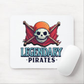Legendäre Piraten Mousepad (Mit Mouse)