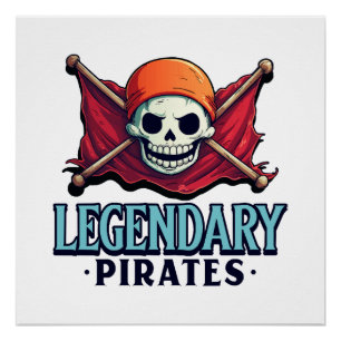 Legendäre Piraten Poster