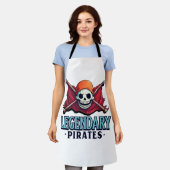 Legendäre Piraten Schürze (Getragen)
