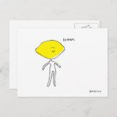 legendäre Postkarte (Vorne/Hinten)