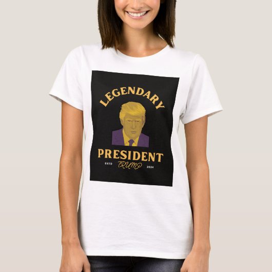 Legendäre Präsidentin Frauen T-Shirt (Vorderseite)