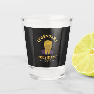 Legendäre Präsidentin-Shotglas Schnapsglas