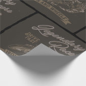 Legendäre Rennfahrer Geschenkpapier