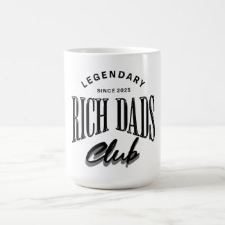 Legendäre Rich Dads Club Tassendesign Kaffeetasse