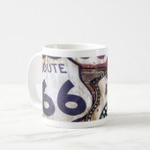 Legendäre Route 66 Kaffeetasse (Vorderseite Links)