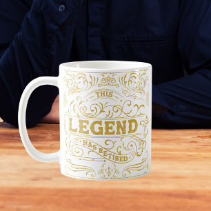 Legendäre Schwarzgold-Rente Kaffeetasse