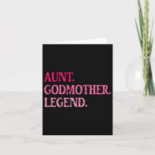 Legendäre Tante-Großmutter - Lustige Tante zum Mut Karte