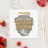 Legendäre Uni Fußball Touch runter Serviette (Beispiel)