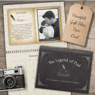 Legendäre Vintage-Fotogeschichte von Papa - Foto-S Kalender