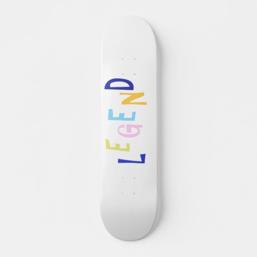 legendäre Wortart Skateboard (Vorne)