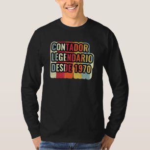 Legendärer Buchhalter seit 1970   Buchhalter T-Shirt