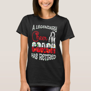 Legendärer Cheer Coach hat Cheerleading-Ruhestand T-Shirt
