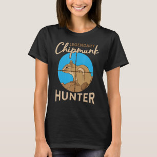Legendärer Chipmunk-Jäger-Killer-Wildtier-Anim H T-Shirt