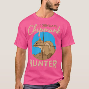 Legendärer Chipmunk-Jäger-Killer-Wildtier-Anim T-Shirt