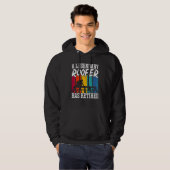 Legendärer Dachdecker hat Dachdecker-Dacharbeiter Hoodie (Vorne ganz)