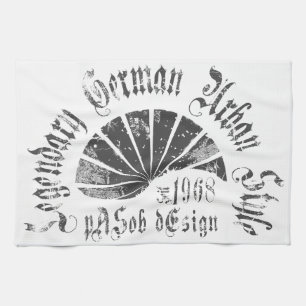 Legendärer deutscher Urban Style Geschirrtuch