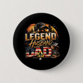 Legendärer Ehemann Vater Button (Vorderseite)