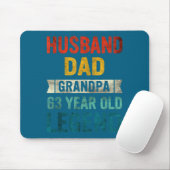 Legendärer Ehemann Vater Opa 63 Design Mousepad (Mit Mouse)